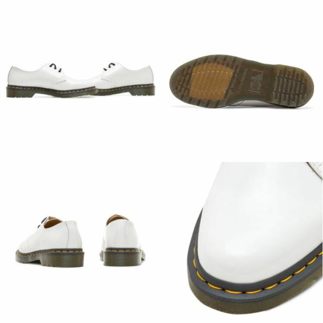 ドクターマーチン Dr.Martens 3ホール エナメル ホワイト Dr.Martens
