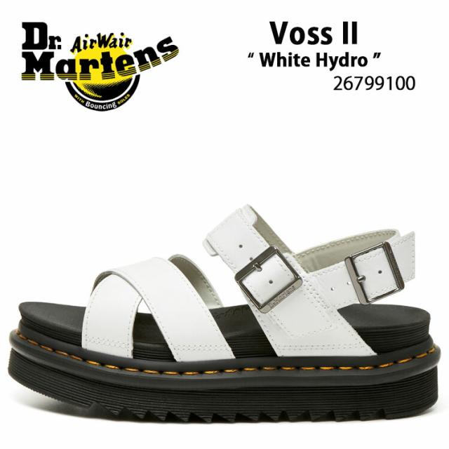 Dr.Martens ドクターマーチン サンダル ベルトサンダル Voss II White Hydro 26799100 ストラップサンダル ホワイト レディース 女性用の通販は