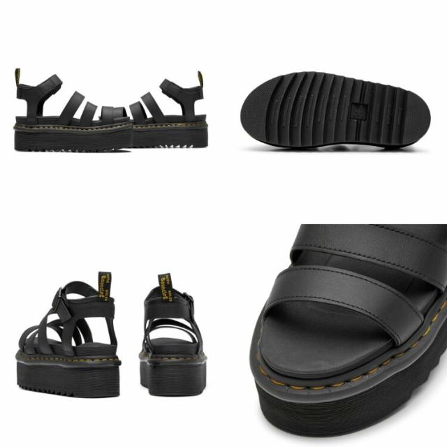 エ*ボ様 Dr.Martens ドクターマーチン　厚底サンダル　ダブルベルト27 Dr.Martens ドクターマーチン サンダル ベルトサンダル Blaire Quad