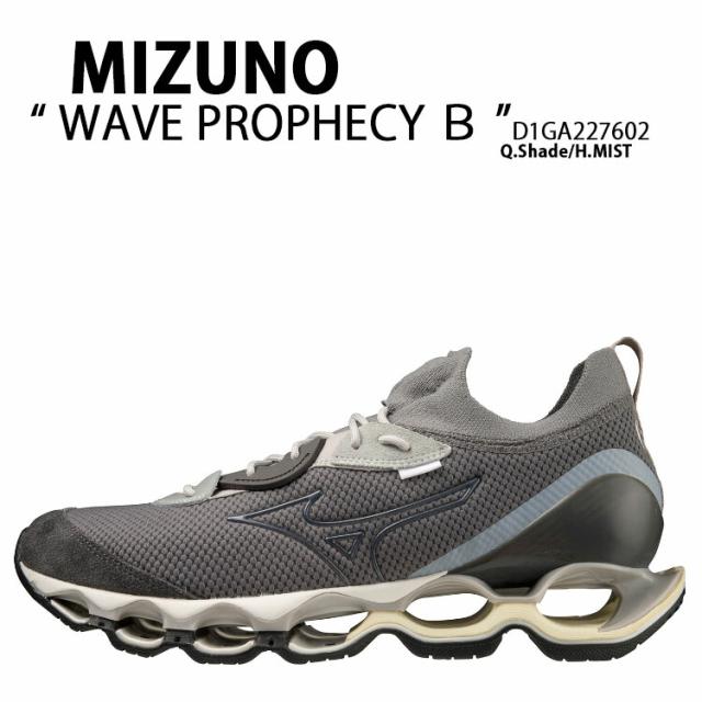 Mizuno ミズノ スニーカー WAVE PROPHECY Β D1GA227602 ウエーブプロフェシー ベータ GREY OFF WHITE グレー オフホワイト シューズ ランニングシューズ ジョギングスニーカー メンズ 男性用