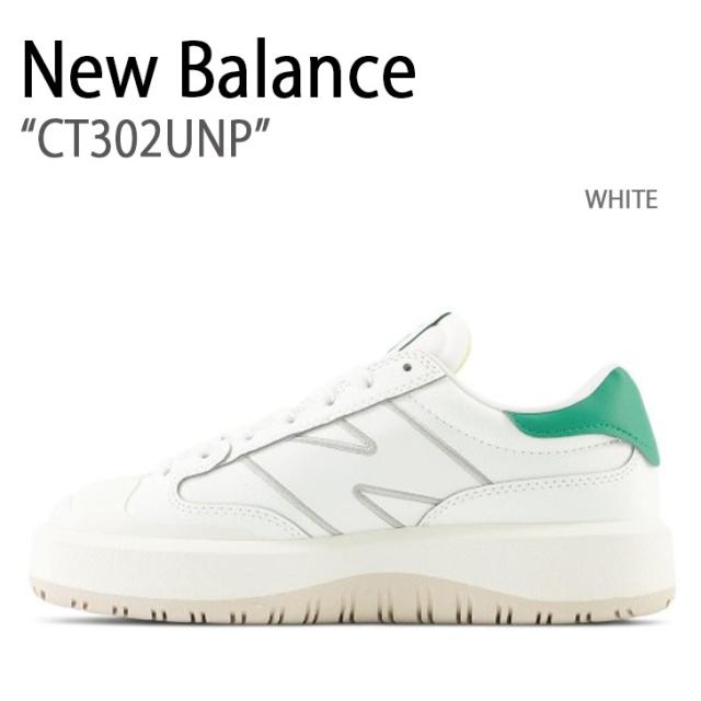 New Balance ニューバランス スニーカー CT302UNP WHITE NBPDDS104W ホワイト シューズ レザー 本革 メンズ レディース