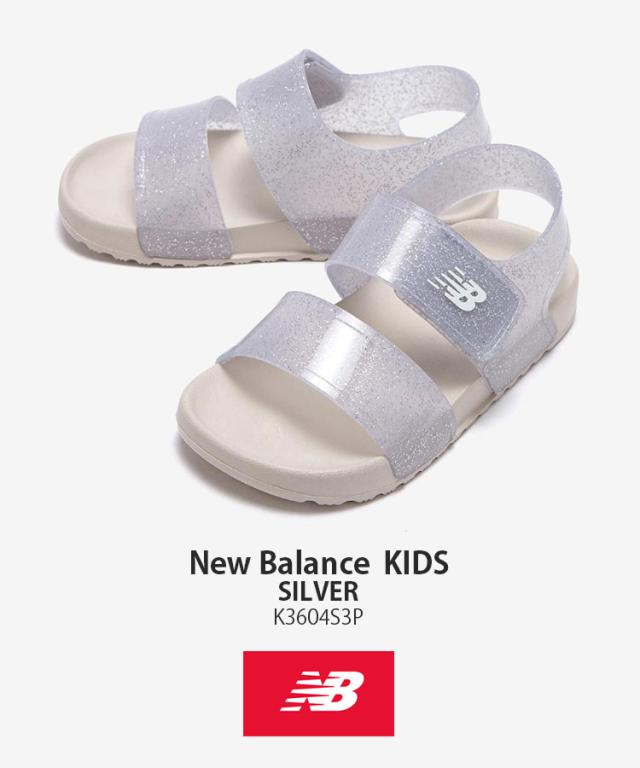 New Balance ニューバランス キッズ サンダル NewBalance 3604 SILVER キッズシューズ シルバー K3604S3P キッズ用 ジュニア用 子供用の通販は