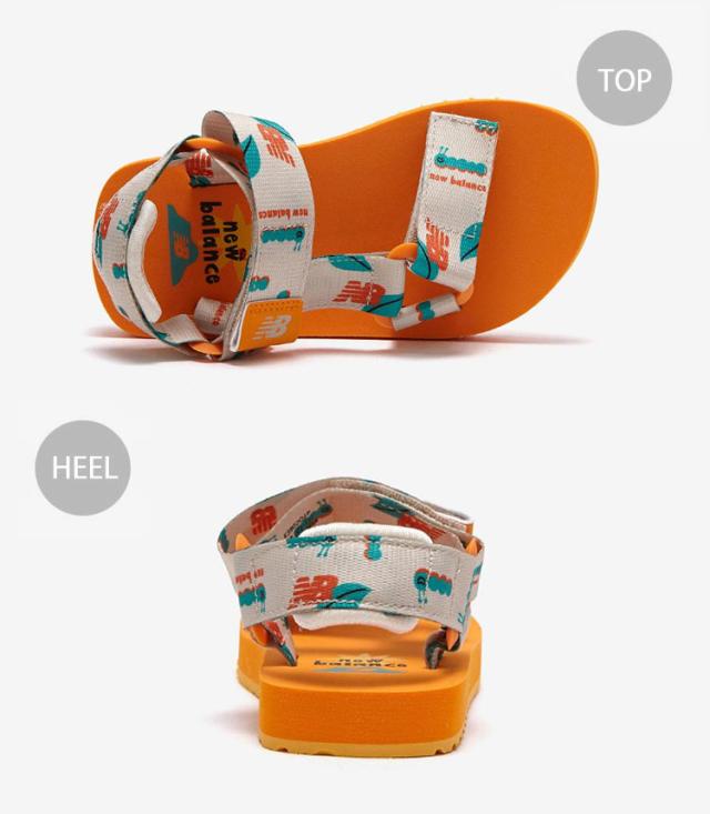 New Balance ニューバランス キッズ サンダル NewBalance 3902 ORANGE キッズシューズ オレンジ K3902O1P キッズ用 ジュニア用 子供用_2