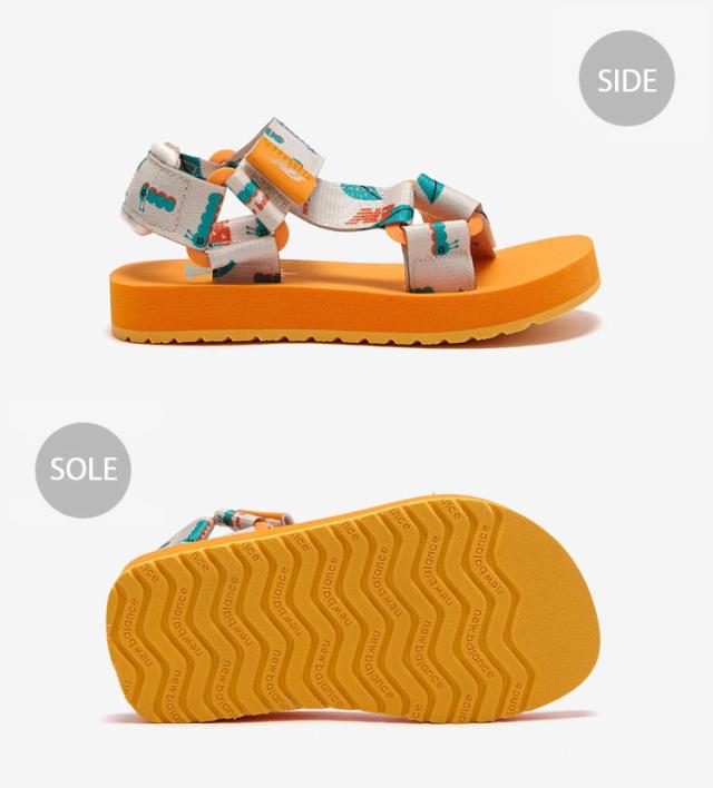 New Balance ニューバランス キッズ サンダル NewBalance 3902 ORANGE キッズシューズ オレンジ K3902O1P キッズ用 ジュニア用 子供用_3