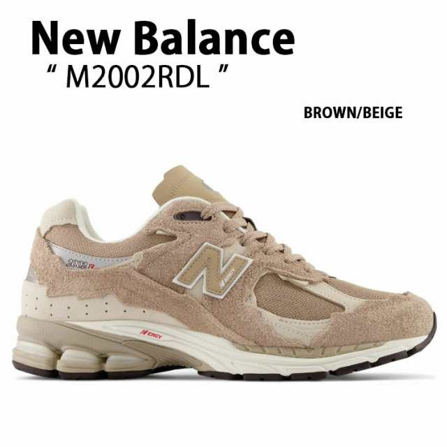 New Balance ニューバランス スニーカー M2002RDL NEWBALANCE M2002R シューズ BROWN BEIGE レザー 本革