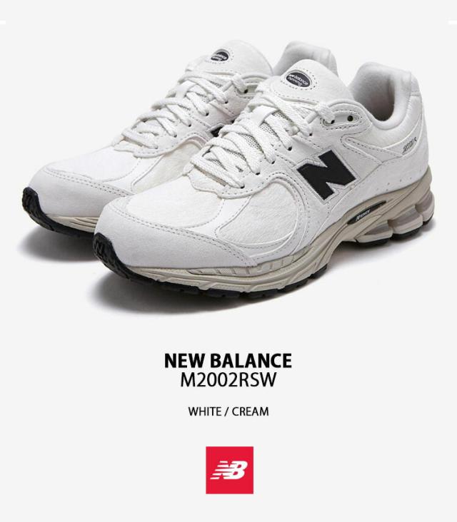 New Balance ニューバランス スニーカー M2002RSW NEWBALANCE M2002R シューズ WHITE CREAM くすみカラー_1