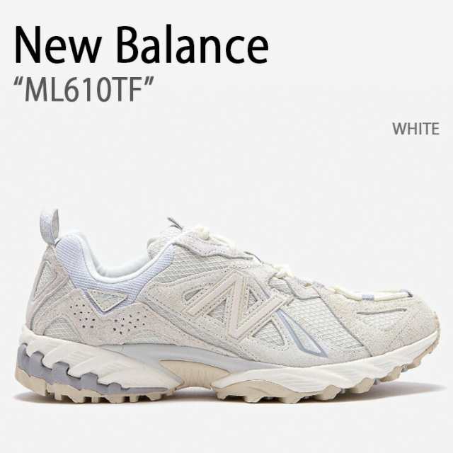 New Balance ニューバランス スニーカー ML610TF WHITE NBPDDS426W ホワイト シューズ レザー 本革