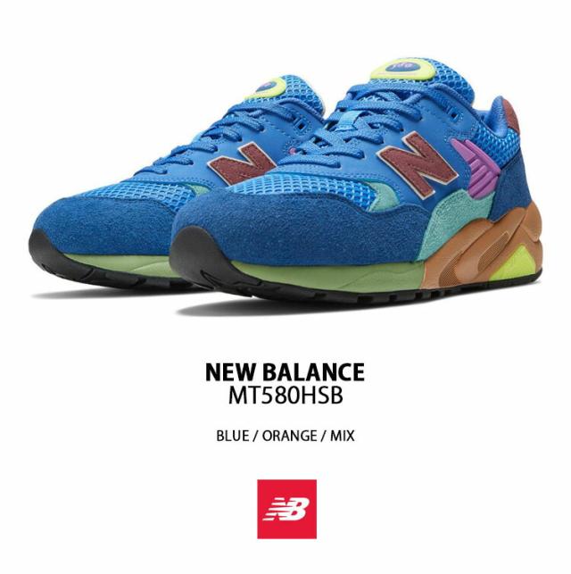 New Balance ニューバランス スニーカー MT580HSB BLUE ORANGE MIX ダッドシューズ シューズ NEWBALANCE580の通販は New Balance ニューバランス スニーカー MT580HSB BLUE ORANGE MIX ダッドシューズ シューズ NEWBALANCE580の通販は