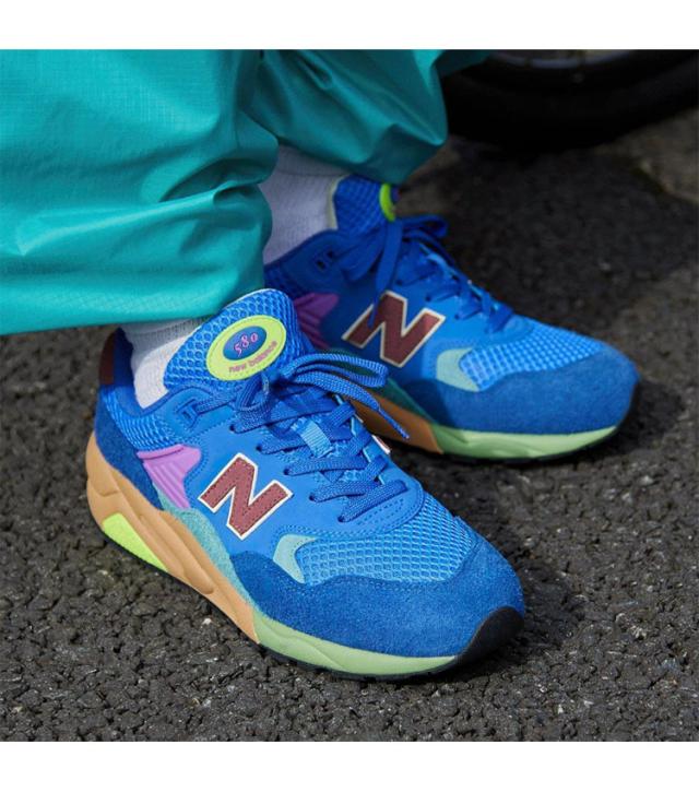 New Balance ニューバランス スニーカー MT580HSB BLUE ORANGE MIX ダッドシューズ シューズ NEWBALANCE580の通販は New Balance ニューバランス スニーカー MT580HSB BLUE ORANGE MIX ダッドシューズ シューズ NEWBALANCE580の通販は