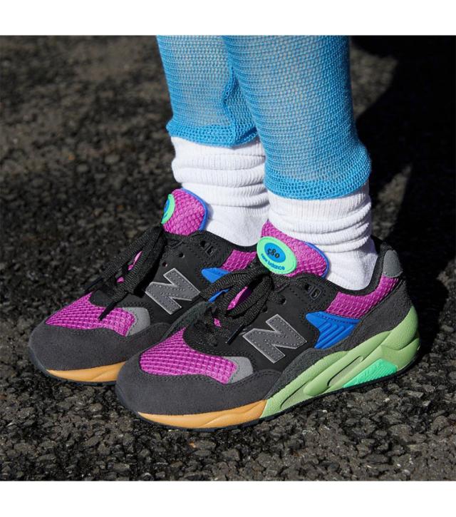 New Balance ニューバランス スニーカー MT580HSC GRAY PURPLE MIX ダッドシューズ シューズ NEWBALANCE580_4