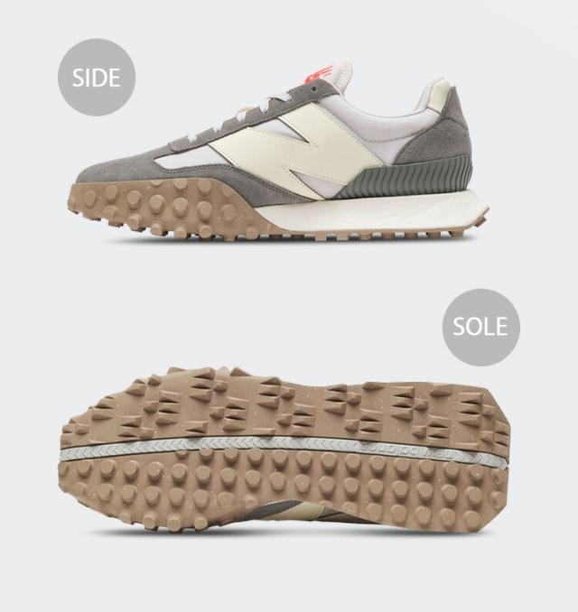 New Balance ニューバランス スニーカー UXC72QK HARBOR GREY グレー シューズ レザー 本革 メンズ 男性用_2