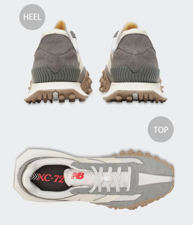 New Balance ニューバランス スニーカー UXC72QK HARBOR GREY グレー シューズ レザー 本革 メンズ 男性用_3