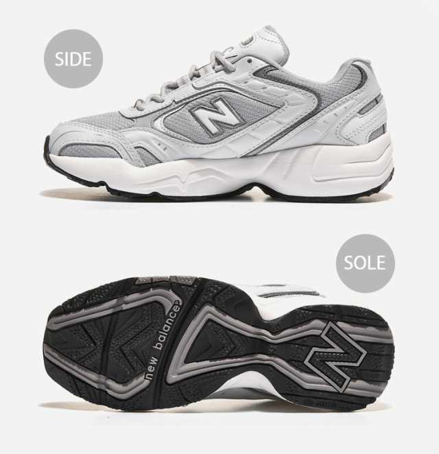 New Balance ニューバランス スニーカー WX452XB SILVER GRAY シューズ