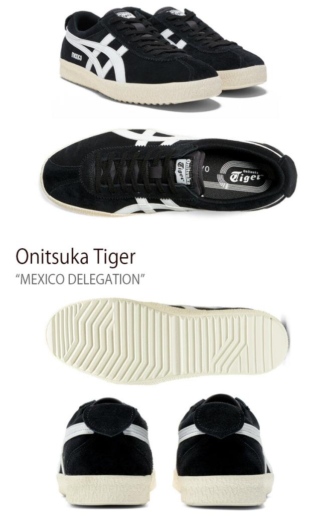 Onitsuka Tiger オニツカタイガー スニーカー MEXICO DELEGATION BLACK WHITE メキシコデレゲーション 1183B954.001_1