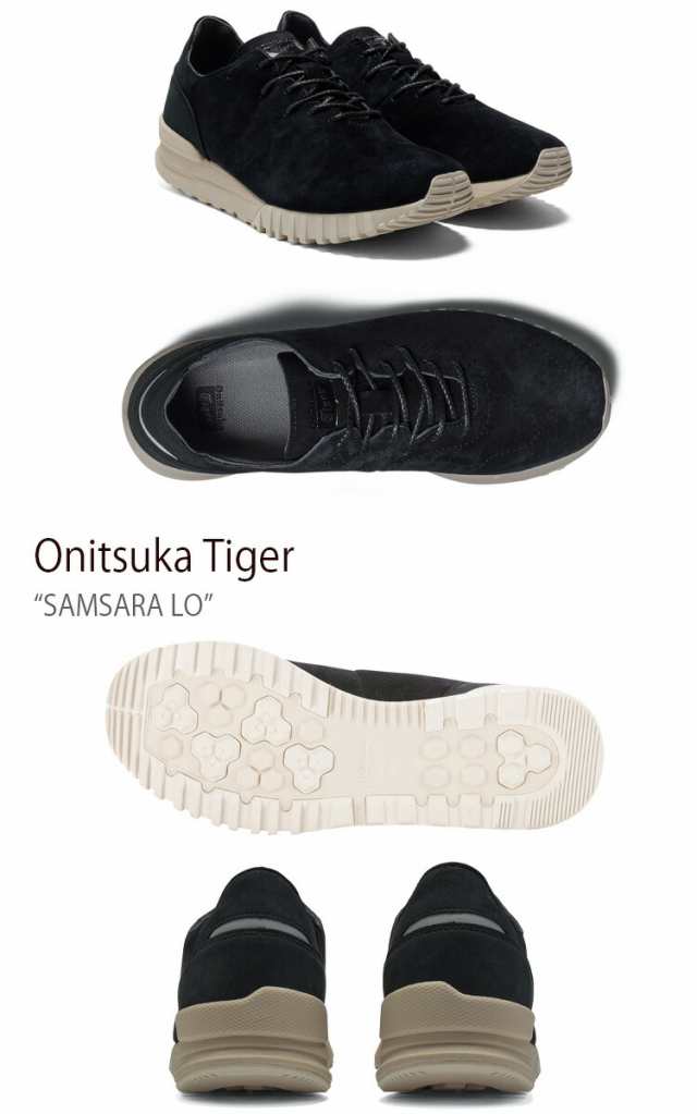 Onitsuka Tiger オニツカタイガー スニーカー SAMSARA LO BLACK BLACK