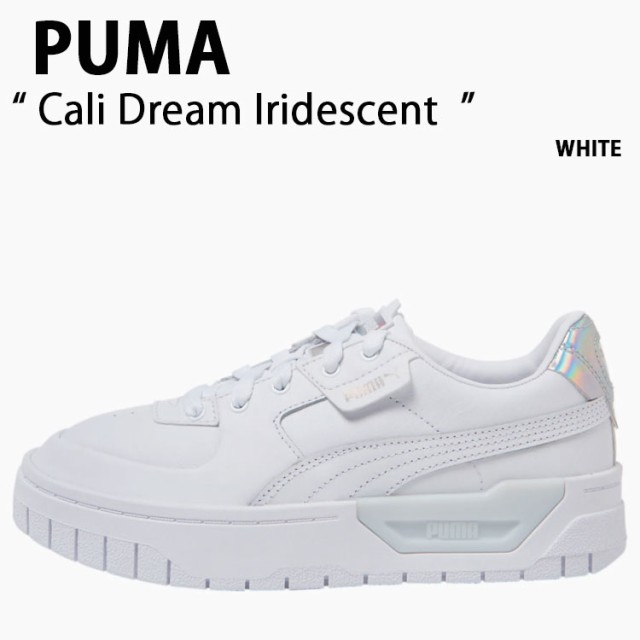 PUMA プーマ シューズ CALI DREAM IRIDESCENT WHITE カーリー ドリーム イリディセント ホワイト 厚底シューズ 厚底スニーカー レディー