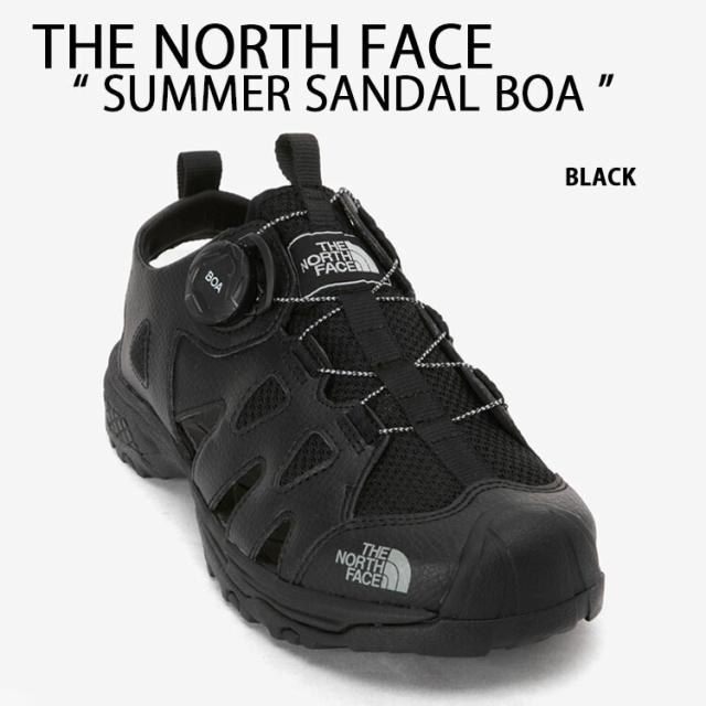 THE NORTH FACE ノースフェイス スポーツサンダル SUMMER SANDAL BOA  サンダル ボアシステム BLACK NS98P07A
