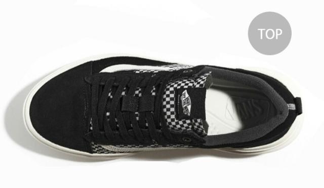 VANS バンズ スニーカー OLD SKOOL OVERT PLUS CC LUX CHECK BLACK VN0005WJBMA オールドスクール_2