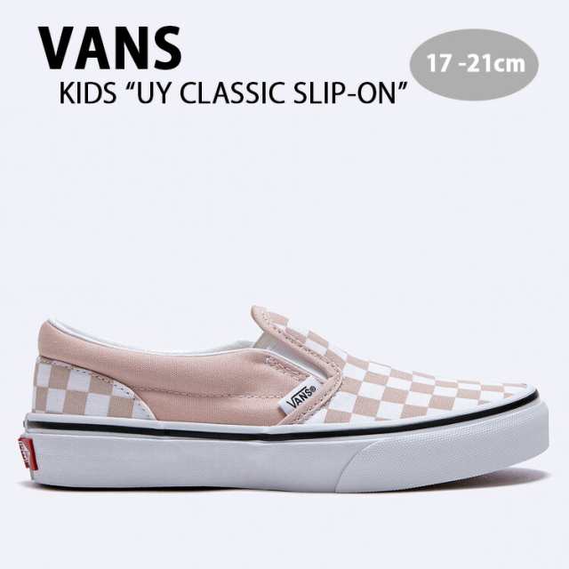 VANS バンズ スニーカー UY CLASSIC SLIP-ON PINK VN0005WWBQL