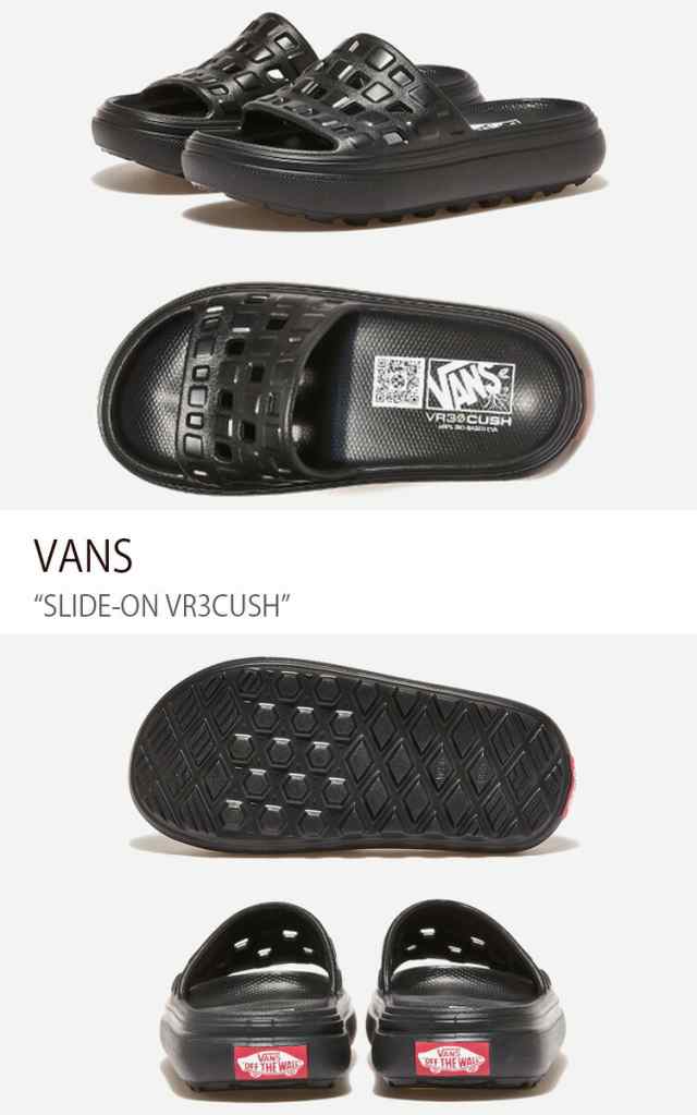 VANS バンズ サンダル SLIDE-ON VR3CUSH BLACK VN000BCCBLK スライド