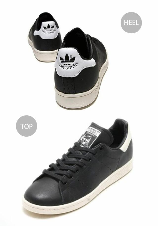 adidas Originals アディダス オリジナルス スニーカー STANSMITH CL AQ4652 BLACK WHITE スタンスミス マットレザー レザースニーカー_3