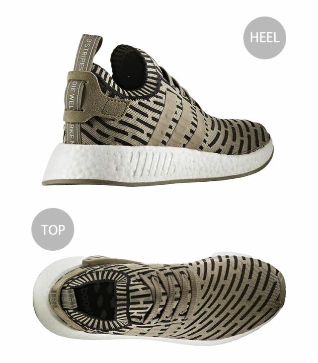 adidas Originals アディダス オリジナルス スニーカー NMD_R2 PK TRACE CARGO BA7198 シューズ プライムニット オリーブカーキ_3