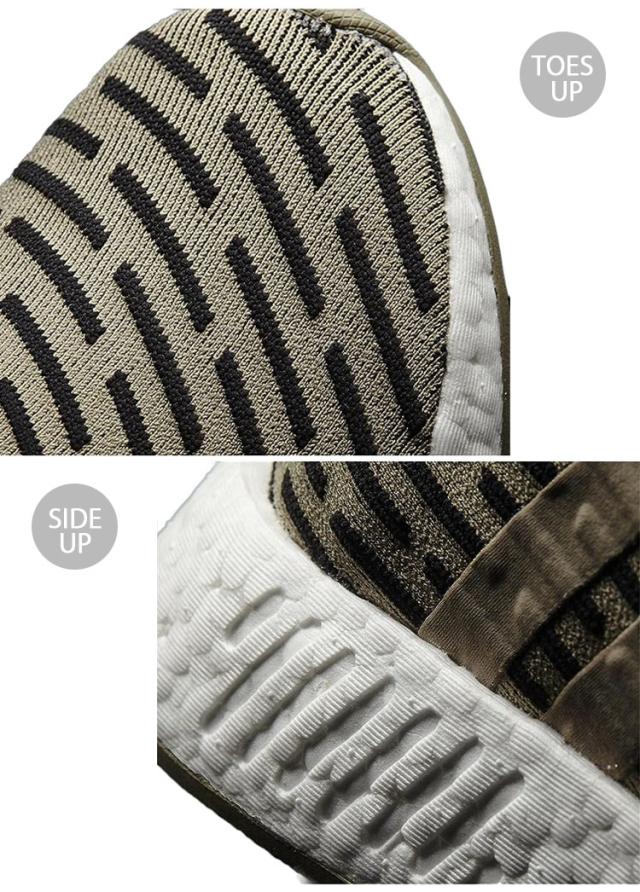 adidas Originals アディダス オリジナルス スニーカー NMD_R2 PK TRACE CARGO BA7198 シューズ プライムニット オリーブカーキ_4