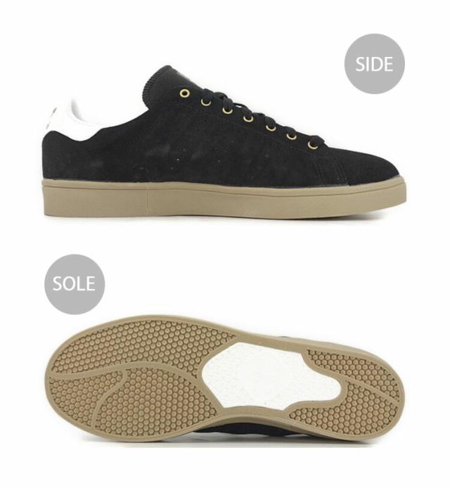 adidas Originals アディダス オリジナルス スニーカー STANSMITH VULC CL BLACK WHITE GUM C76949 スタンスミス バルク スウェード_2