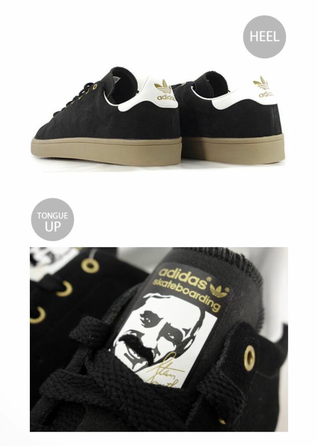adidas Originals アディダス オリジナルス スニーカー STANSMITH VULC CL BLACK WHITE GUM C76949 スタンスミス バルク スウェード_3