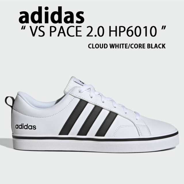 adidas アディダス スニーカー VS PACE 2.0 CLOUD WHITE HP6010 シューズ スケートボードシューズ クラウドホワイト スケシュー