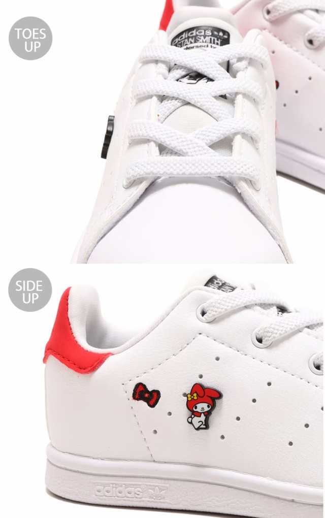 adidas originals アディダス キッズ スニーカー adidas STAN SMITH HQ1899 HELLO KITTY FRIENDS キティ マイメロディ スタンスミス 