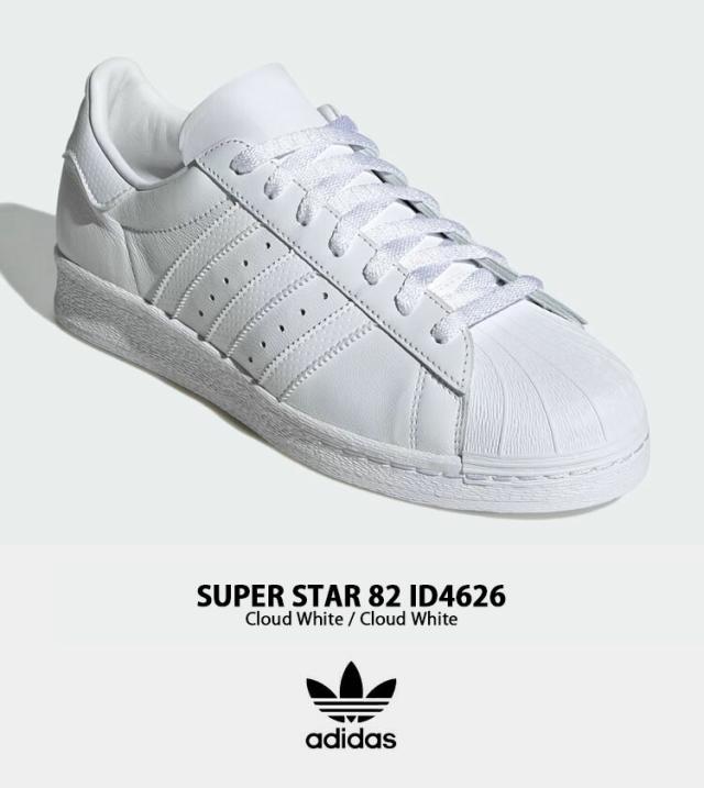adidas originals アディダス スニーカー SUPERSTAR 82 ID4626 スーパースター WHITE シューズ レザー 本革 ホワイト レザーアッパー_1