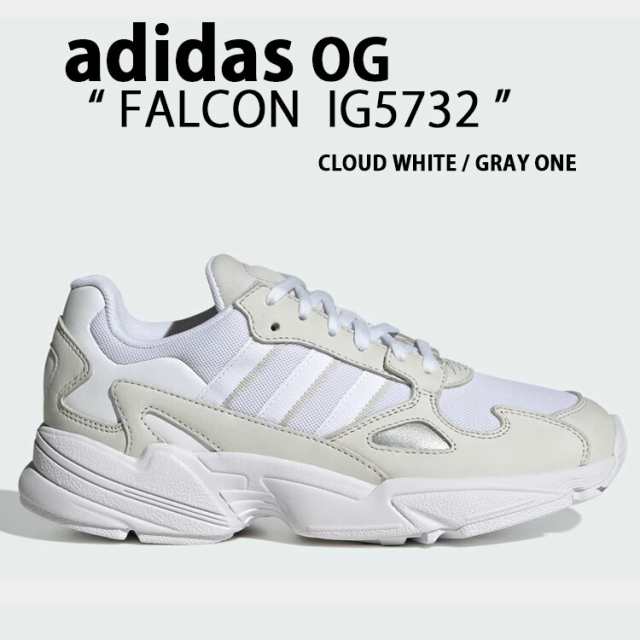 adidas Originals アディダス オリジナルス スニーカー FALCON WHITE BEIGE IG5732 シューズ ファルコン ダッドシューズ くすみカラー