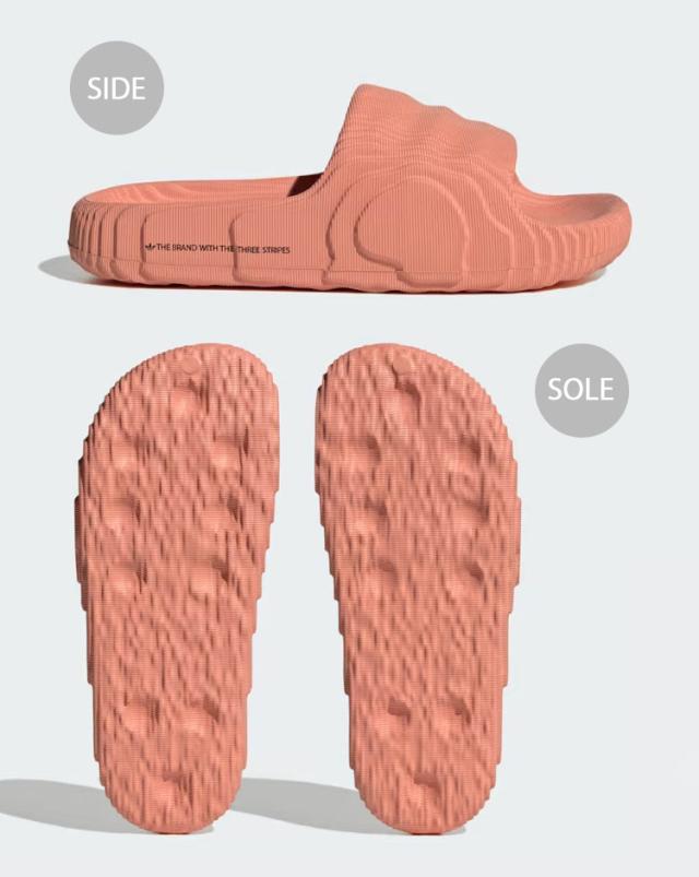 adidas originals アディダス オリジナルス サンダル ADILETTE 22 SLIDE SANDAL CLAY PINK IG8261 アディレッタ スライドサンダル シャワーサンダル ピンク_2