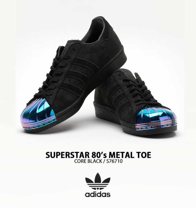 adidas Originals アディダス オリジナルス レディース スニーカー SUPERSTAR 80S METAL TOE W S76710  スーパースター メタルトゥ BLACKの通販はau PAY マーケット - セレクトショップa-clo | au PAY マーケット－通販サイト