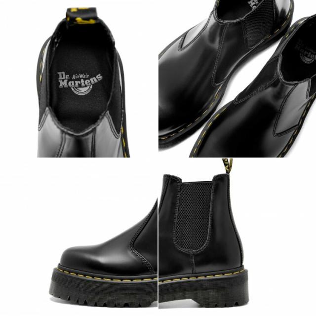 Dr.Martens ドクターマーチン サイドゴア ブーツ 2976 Quad Black