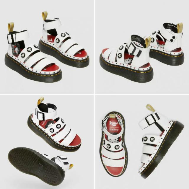Dr.Martens ドクターマーチン サンダル ストラップサンダル VEGAN CLARISSA II BETTY BOOP PLATFORM 27937113 ヴィーガン レディース Dr.Martens ドクターマーチン サンダル ストラップサンダル VEGAN