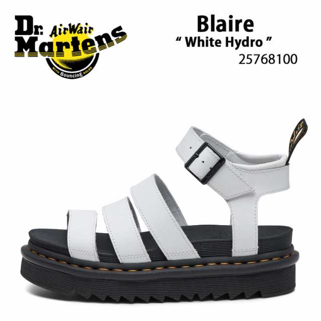 Dr.Martens ドクターマーチン サンダル ストラップサンダル Blaire White Hydro 25768100 ブレア ホワイト 白色 レディース