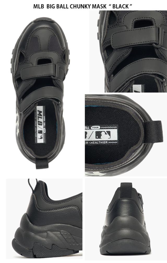 MLB エムエルビー サンダル MLB BIG BALL CHUNKY MASK BLACK スニーカーサンダル 厚底 ブラック メンズ レディース 3ASDCH133-50BKS MLB エムエルビー サンダル MLB BIG BALL CHUNKY MASK BLACK スニーカーサンダル 厚底 ブラック メンズ レディース 3ASDCH133-50BKS