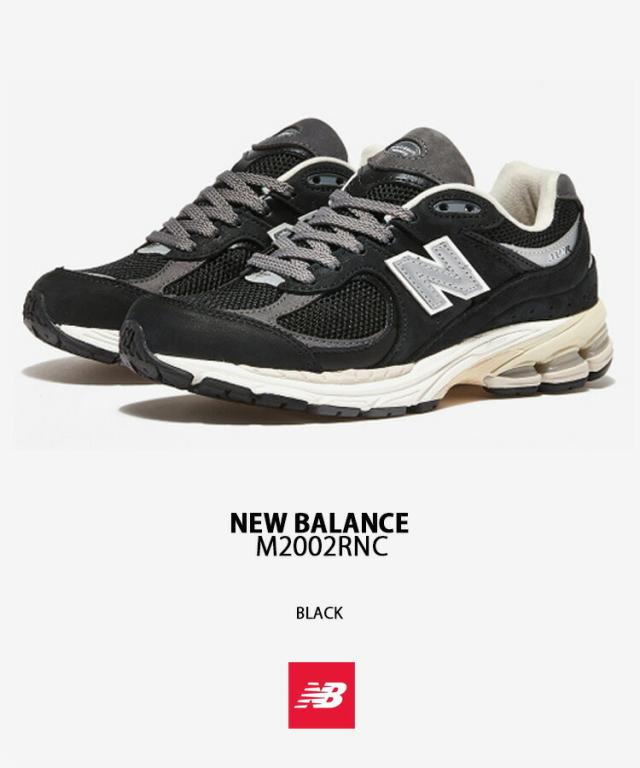 New Balance ニューバランス スニーカー M2002RNC BLACK ブラック シューズ レザー 本革 メンズ レディース_1
