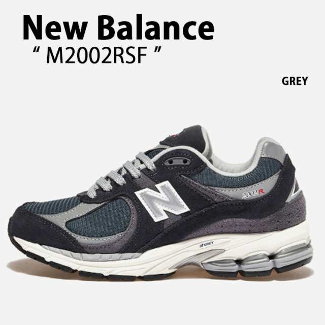 New Balance ニューバランス スニーカー M2002RSF GRAY グレー シューズ レザー 本革