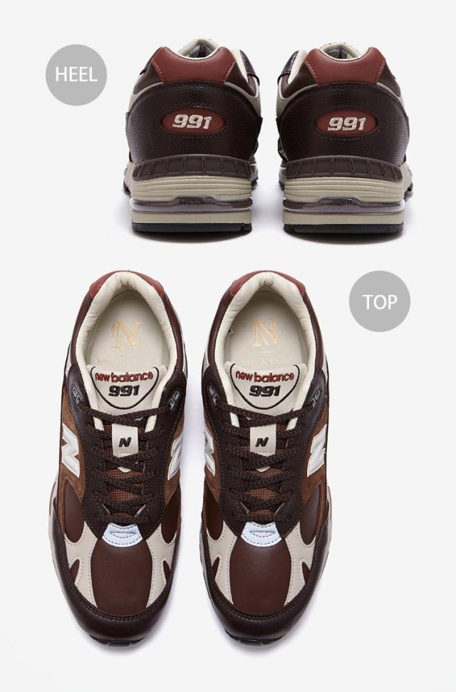 New Balance ニューバランス スニーカー M991GBI BROWN BEIGE MADE IN UK シューズ NEWBALANCE991 ブラウン ベージュ レザー スウェード_3