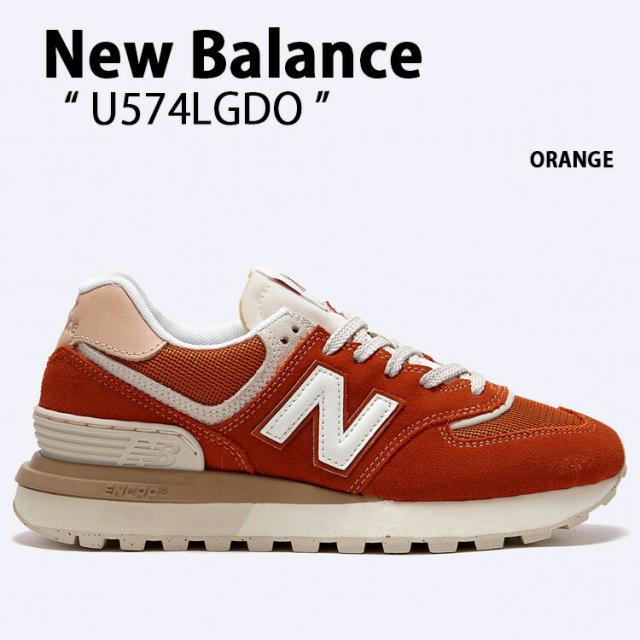 New Balance ニューバランス スニーカー 574 U574LGDO ORANGE NBP7DB715O シューズ オレンジ スウェード