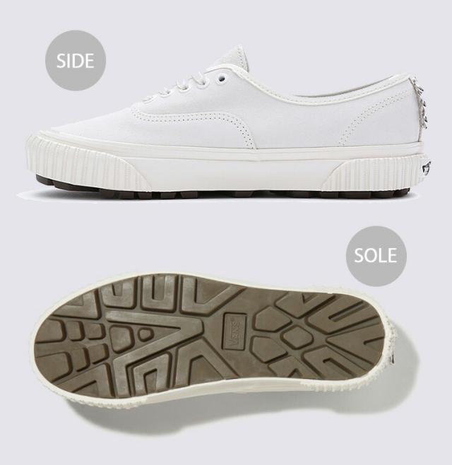VANS バンズ スニーカー AUTHENTIC 44 LUG DX METAL HARDWARE WHITE VN0005U4WHT オーセンティック44ラグDX