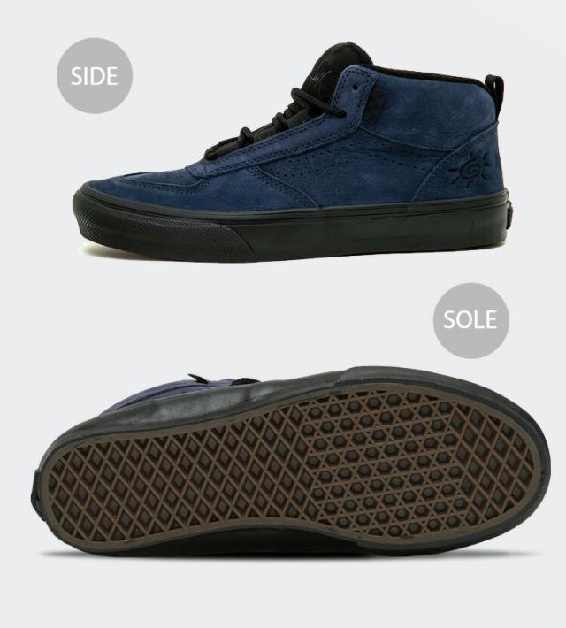 VANS バンズ スニーカー SKATE MC 96 VCU NICK MICHEL NAVY BLACK VN0005VDNGV スケートMC96VCU_1