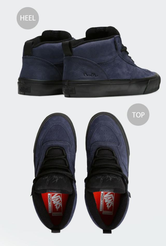 VANS バンズ スニーカー SKATE MC 96 VCU NICK MICHEL NAVY BLACK VN0005VDNGV スケートMC96VCU_2