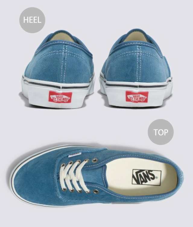 VANS バンズ スニーカー AUTHENTIC CORDUROY NAVY VN0009PVNVY オーセンティック コーデュロイネイビー