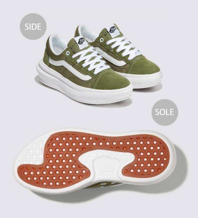 VANS バンズ スニーカー OLD SKOOL OVERT CC LODEN GREEN VN0A7Q5EZBF オールドスクールオーバートCC