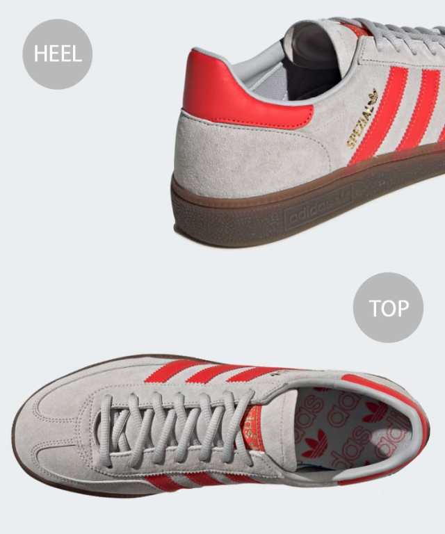 adidas Originals アディダス オリジナルス スニーカー HANDBALL SPEZIAL GRAY RED GUM EF5747  シューズ ハンドボール スペツィアル グレの通販はau PAY マーケット - セレクトショップa-clo | au PAY マーケット－通販サイト