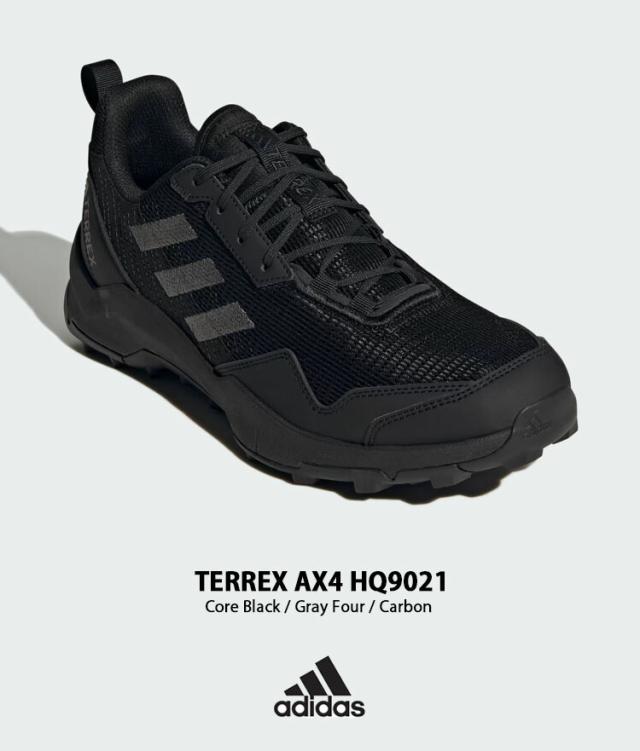 adidas アディダス トレッキングシューズ TERREX AX4 HQ9021 テレックス GRAY CARBON ハイキングシューズ トレッキングシューズ メッシュ_1